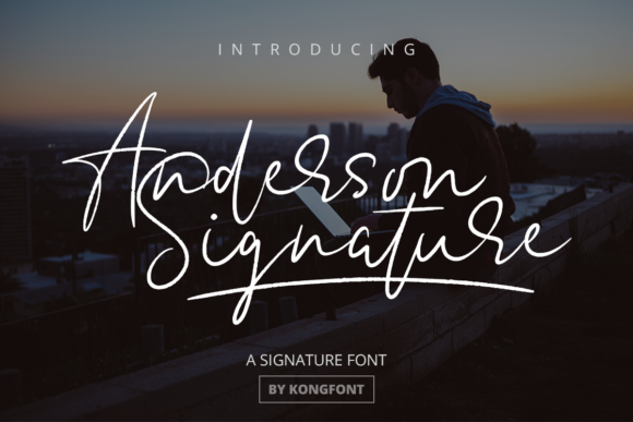 Anderson Signature: A Fresh Take on the Modern Script Font