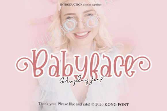 Babyface Font: A Modern Script for Crafters and Designers