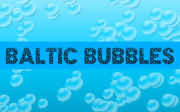 Baltic Bubbles: A Fresh Take on Creative Display Typography