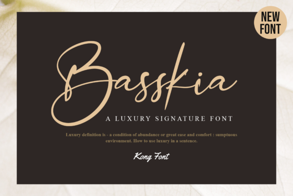 Basskia: The Playful Script Font for Modern Creative Projects