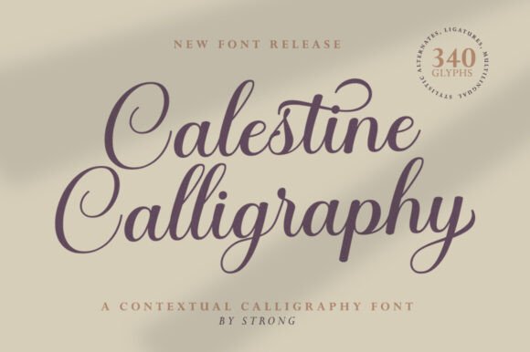 Calestine Calligraphy: A Modern Script for Elegant Design