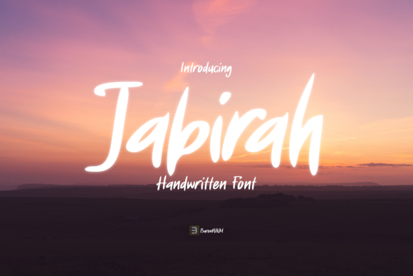 Jabirah: A Bold Brush Script for Impactful Design