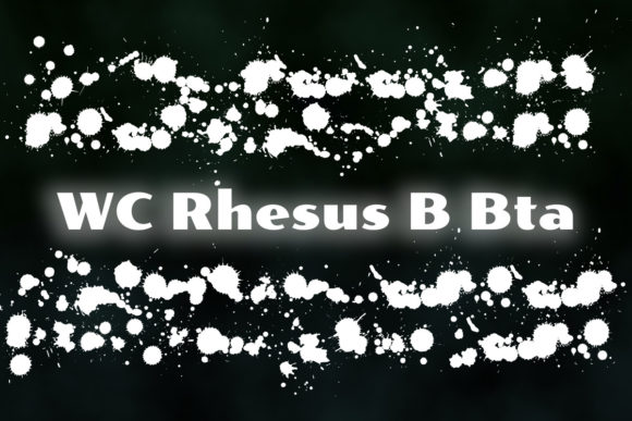 WC Rhesus B Bta: The Artistic Dingbat for Bold Design