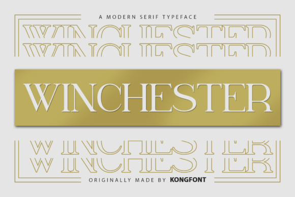 Winchester: The Distinct Serif for Bold Branding